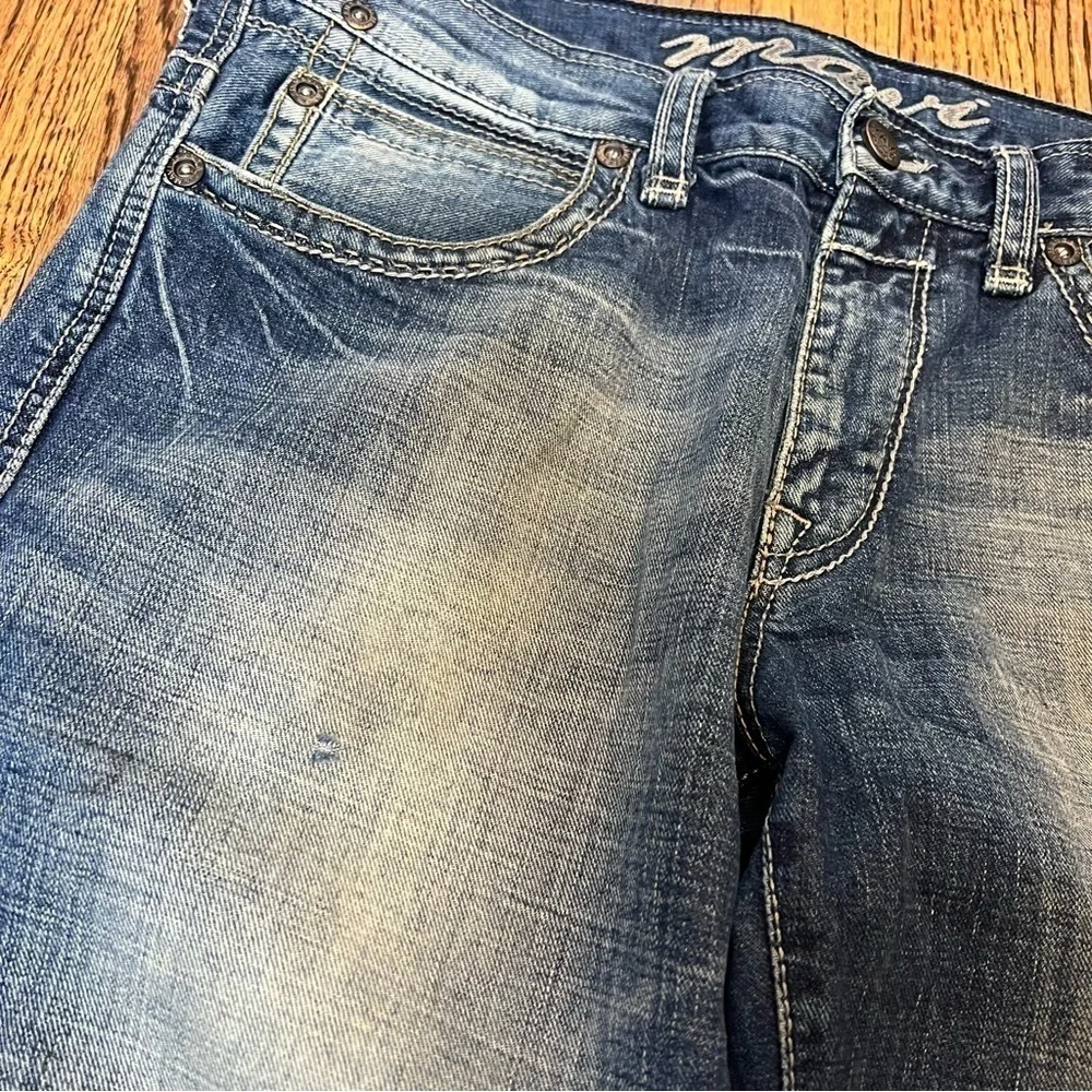 Mavi Zach Jeans Men’s Size 34 x 34 Low Rise Easy Straight Leg Denim Medium Wash - Picture 6 of 12